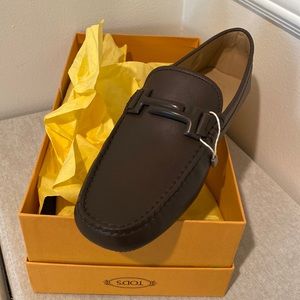 Tod’s Mens Brown Loafers Size 7